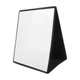 thumbnail image 1 of Pizarra de escritorio,Tablero plegable pequeño de borrado en seco,Mini pizarra blanca de escritorio de doble cara Dibujo para niños,Mini caballete portátil de pizarra blanca plegable de, 1 of 9