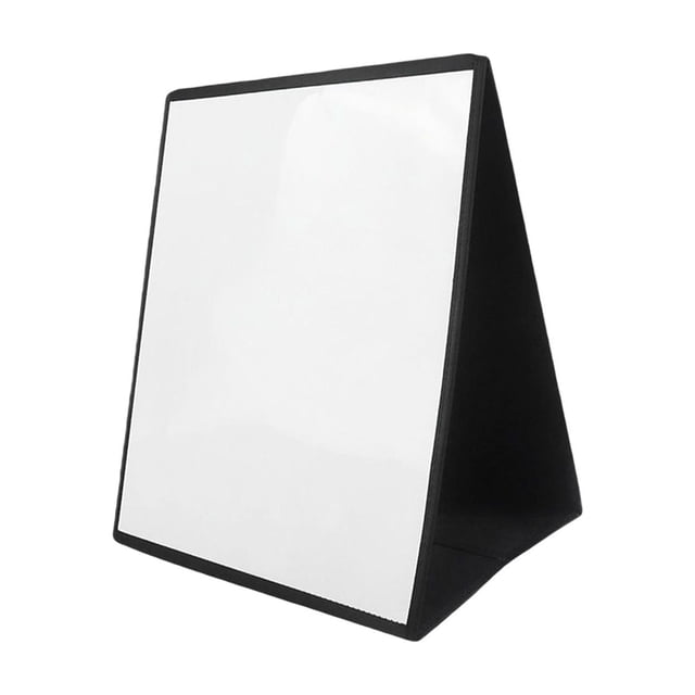 Pizarra de escritorio,Tablero plegable pequeño de borrado en seco,Mini pizarra blanca de escritorio de doble cara Dibujo para niños,Mini caballete portátil de pizarra blanca plegable de