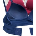 thumbnail image 2 of Iheyi 6 Pieces No Wire Full Cup Plain/Lace Light Padded Wire Free Bra A/B/C (36C), 2 of 4
