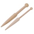 thumbnail image 4 of DIY Weaving Tool Wool Short Rod Woven Sweater Scarf Tapestry Wood Stick Needle, 4 of 8