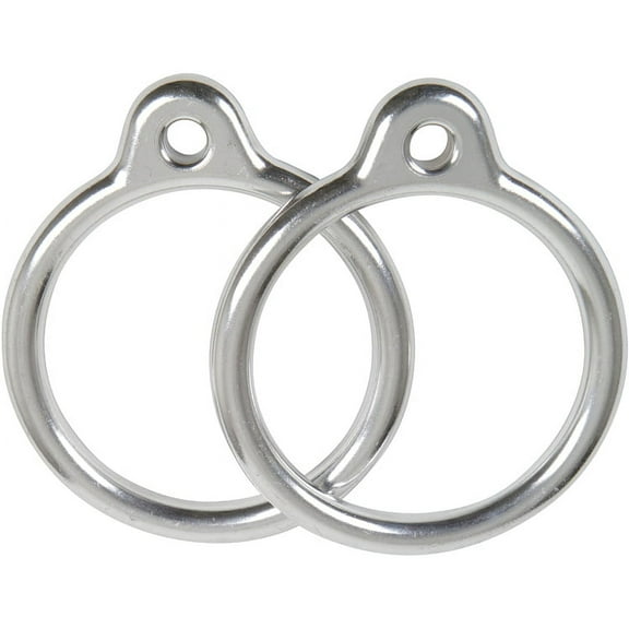 Swing Set Stuff Inc. Aluminum Round Trapeze Rings Pair