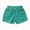 Green, variant on Girls Jean Shorts Summer Trendy Ripped Denim Shorts High Waist Straight Leg Clothes Size 3-4 Years