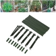thumbnail image 1 of Ymiko Tomato Cage 3 Pieces Steel Core Triangular Plant Support Stakes, 1 of 7