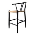 thumbnail image 2 of MOE'S Home VENTANA Tabouret de Comptoir Noir et Naturel, 2 of 2