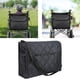 thumbnail image 5 of Bolsa para Silla de Ruedas Salvador Organizador de Almacenamiento Accesorios de Bolsillo Interior Negro, 5 of 7