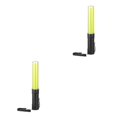 thumbnail image 1 of Advancent 4 Mode Traffic Baton Light Warning Stick Flashlight Torch LED Amarillo 26cm 2Conjunto, 1 of 1