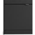 thumbnail image 6 of Pemberly Row 3 Drawer Shoe Cabinet in Black Matte, 6 of 11