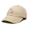 thumbnail image 4 of DALIX Flamingo Hat Women's Baseball Cap in Hot Pink, 4 of 5