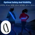Daboolka USB rechargeable LED belt, cycling mountaineering supplies