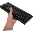 thumbnail image 7 of Zkca RGB Backlit Clicky Wired Mechanical Gaming Keyboard 61 Keys Black, Ergonomic for Gaming Enthusiasts A417, 7 of 7