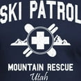 thumbnail image 3 of CafePress - Ski Patrol Utah (Vintage Look) T Shirt - Men's Fitted T-Shirt, 3 of 4