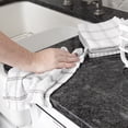 thumbnail image 5 of T-fal Coordinating Flat Waffle Weave Dish Cloth Set, 94854 - Gray - 100% Pure Cotton - 8 Pack - 12 in. x 13 in., 5 of 7