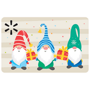 Three Gifting Gnomes Walmart eGift Card