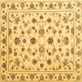 thumbnail image 1 of Ahgly Company Indoor Square Persian Brown Traditional Area Rugs, 3' Square, 1 of 4
