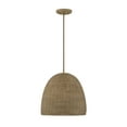 thumbnail image 2 of Trade Winds Lighting 1-Light Pendant Light In Natural Wicker, 2 of 6