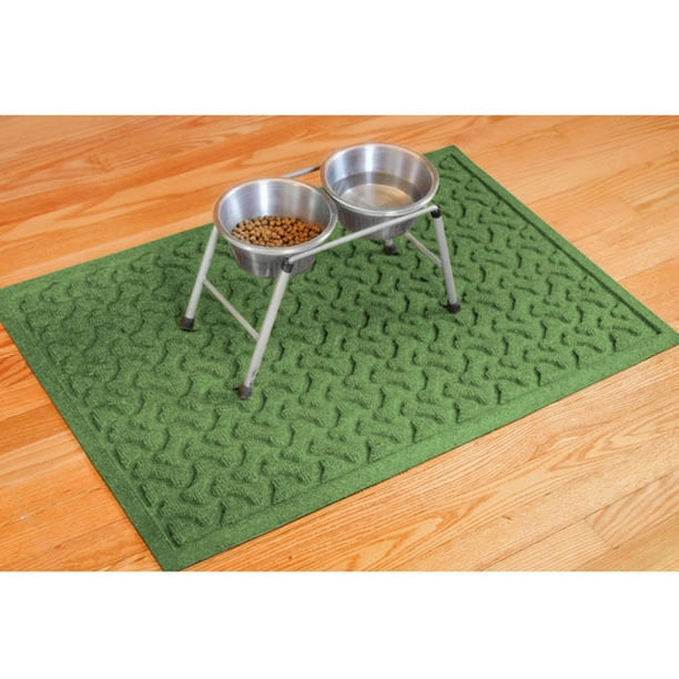 Waterhog Dog Bones Waterproof Dog Mat for Food