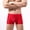 Red, variant on Lilgiuy Men's Boxer Three Points Shorts Mesh Breathable Panties Winter Clothes for 2022