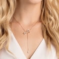 thumbnail image 3 of Colgante Swarovski con forma de lazo para toda la vida con cristal blanco, 3 of 4