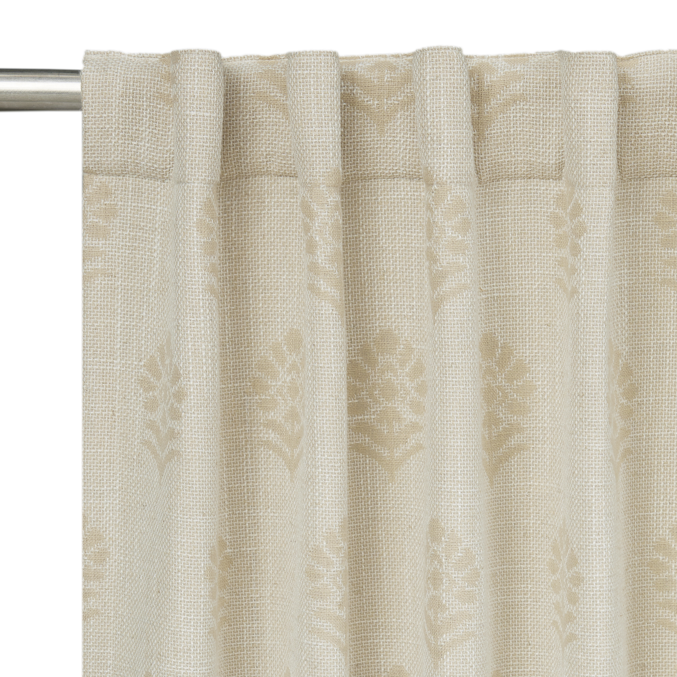 Better Homes & Gardens Floral Block Print Blackout Curtain Panel photo 1