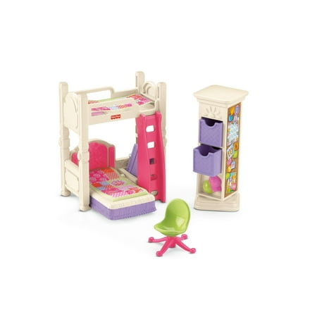 Fisher-Price Loving Family Deluxe Kids' Bedroom Play Set