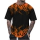 thumbnail image 1 of Camisetas de Cuello de la Tripulación de los Hombres de Verano Redondo Cuello Impreso Camiseta, Top Atlético de Secado Rápido Casual para los Hombres, 1 of 5