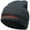 Dk Grey, variant on Germany Embroidered Short Beanie - Dk Grey OSFM