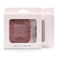 thumbnail image 2 of Shining Glitter Diamond Case Shock Proof Cover Compatible With Apple Airpods Case Includes Keychain (Pink), 2 of 4