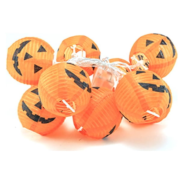 Cadena de luces LED de calabaza 3D, calabaza con pilas, acción de gracias, Navidad MFZFUKR CPB-SSW87-1