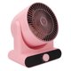 thumbnail image 2 of Mini ventilador eléctrico, mini ventilador de circulación de verano, ventilador de escritorio ajustable para salón de uñas de interior, enchufe de la UE de 250 V(rosa), 2 of 5