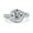 3.27carat, variant on AnuClub 3 Carat Moissanite Engagement Ring 14K Gold Palted 925 Sterling Silver Solitaire Twisted Anniversary Wedding Promise Ring for Women
