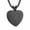 Black, variant on Personalized Footprint Cremation Urn Pendant Necklace for Ashes Heart Mini Urns Jewelry to Holder Ashes Footprint Memorial Keepsake Gifts