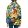 thumbnail image 4 of Youth Wings of Fire Dragon Hoodies 3d Printed Pullover Hooded Sweatshirt With Pocket For Boys Girls, 4 of 7