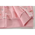 thumbnail image 7 of POPTEM Toddler Sweatshirt Girls Zip-up Hoodie Outwear Rainbow Graphic Jacket Pink 5T, 7 of 7