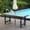 Gray, variant on S-HOME Outdoor Coffee Table in for 4-6 People with Umbrella Hole Ideal for Poolside Relaxation and Entertaining