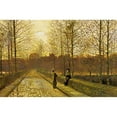 thumbnail image 2 of Grimshaw, John Atkinson 24x17 Black Modern Framed Museum Art Print Titled - In The Golden Gloaming, 2 of 4