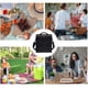 thumbnail image 5 of Bolsa térmica para almuerzo con correa para el hombro | Bolsa térmica reutilizable y hermética para el trabajo y la escuela | Lonchera de gran capacidad para picnic y playa | Verde o gris, 5 of 6