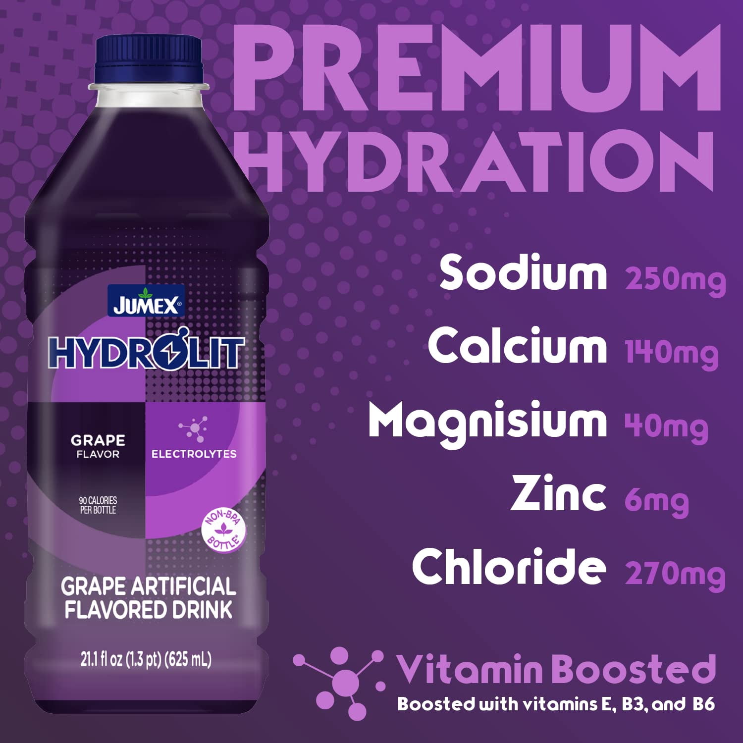(4 pack) Hydrolit Grape