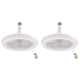 thumbnail image 2 of Lámpara Ventilador Techo Bsvklp Con Aroma Temporizador 5 Aspas sin Control Color Blanco 2 Uds, 2 of 8
