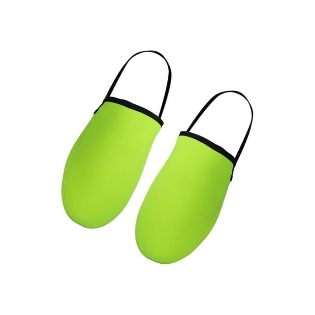 Baohd Cycling Shoe Toe Cover Water Resistant Black Toe S Toe Bicycle Shoe Caps Protector Green L