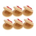 thumbnail image 4 of HEATSHAKING 6 Pcs Instrument de Percussion à Main pour Enfants Instruments Ronds Orff Entraînement Rythmique, 4 of 8