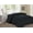 Black, variant on 1 Pcs Down Alternative Double-Filled Comforter King Cal King Black