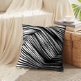 thumbnail image 4 of LALILO Throw Pillow Covers Lines Geometric Modern Contemporary Art Cushion Cover 18" x 18", 2 Pack, 4 of 6