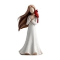 thumbnail image 3 of 2026 Cardinal Memorial Statue (7.9"), Hand-Painted Resin Angel Figurine Holding Red Bird, Sympathy Gift for Loss of Loved One, Bereavement Home Decor, 3 of 7