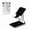 Purple Tone Hearts Pattern, variant on WIRESTER White Foldable Phone Stand for Desk, Adjustable Portable Cell Phone Holder for iPhone 17, 16, 15, 14 and Android Smartphones - Celestial Sun Moon And Stars