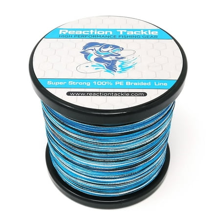 Reaction Tackle Braided Fishing Line (Various (Best Braided Fish Line For Chalk Line)