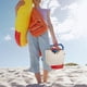 thumbnail image 2 of Beige Bolso de playa de verano de paja para mujer, bolso de hombro tipo bandolera de madera con cuero, 2 of 5