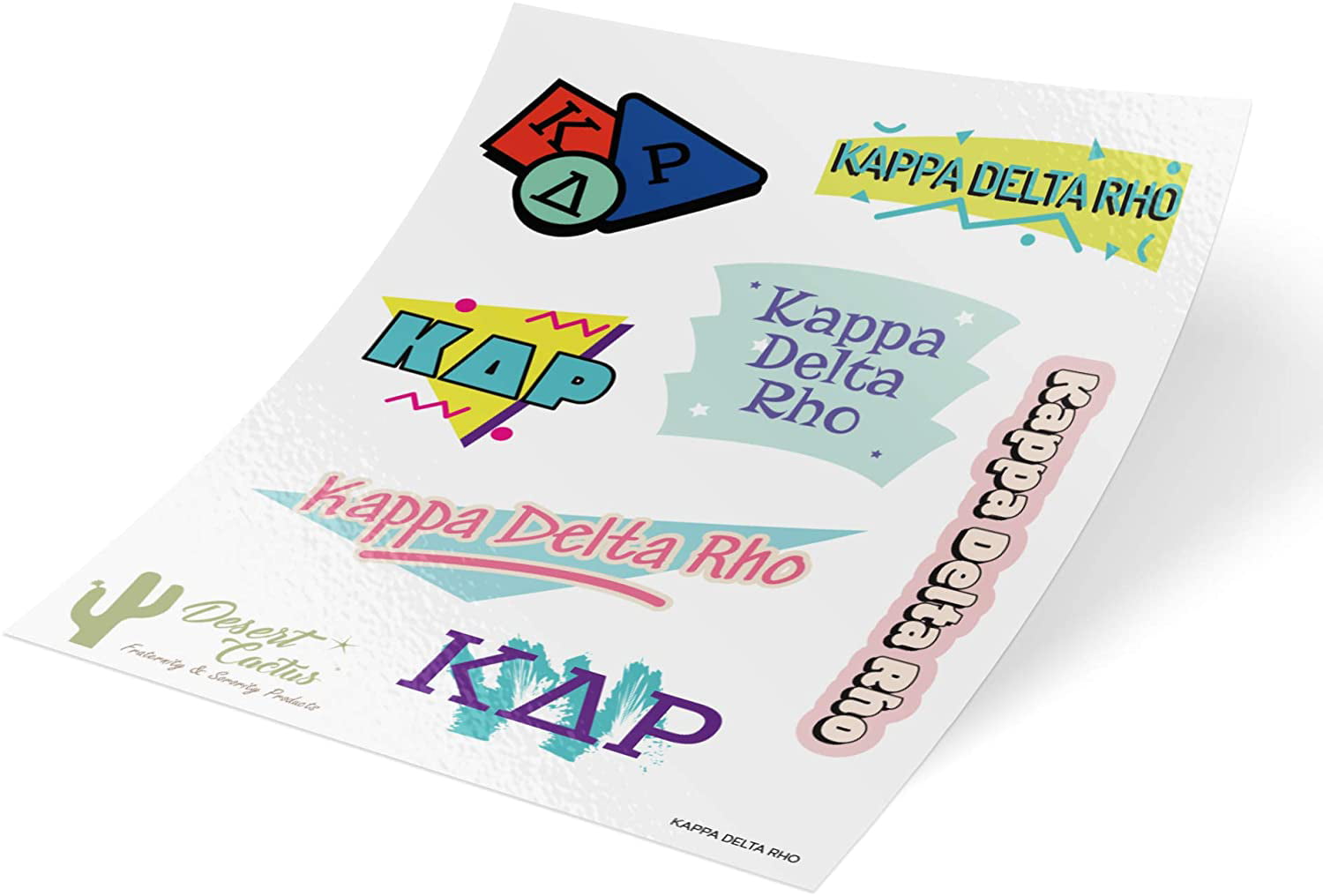 100 Kappa Delta Stickers RESERVE LISTING for Mia Sorority Stickers Bulk Order