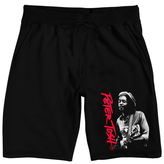 Peter Tosh Men's Black Lounge Shorts-M