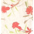 thumbnail image 1 of FLORAL - Rouleau de Papier Peint Crème Coloré, 1 of 1