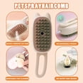thumbnail image 3 of Cepillo de Vapor Multifuncional para Mascotas Cepillo de Vapor para Gatos Adecuado para Todas las Mascotas Tecnología de Atomización Avanzada, 3 of 8